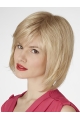 Amazing Chin Length Straight Blonde Bobs Popular Wigs