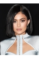 Remy Human Hair Black 11" Lace Front Kylie Jenner Wigs