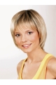 Capless Synthetic 10" Straight Ombre/2 tone Chin Length Graduated Bob Wigs