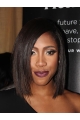 Straight Brown Bobs Full Lace Chin Length Sevyn Streeter Wigs