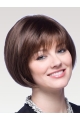 Hairstyles Auburn Straight Chin Length Bob Wigs