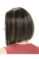 Style Brown Straight Chin Length Bob Wigs