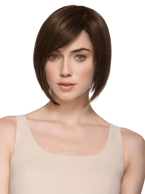 Blonde Impressive Monofilament Synthetic Wigs For Cancer