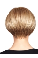 Easy Blonde Straight Chin Length Remy Human Lace Wigs