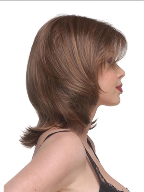 Online Auburn Straight Chin Length Bob Wigs