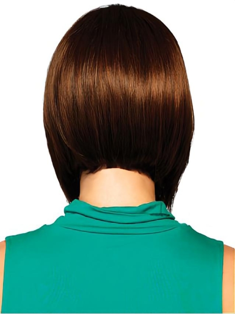 Fashion Auburn Straight Chin Length Bob Wigs