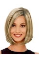 Fashionable Blonde Straight Chin Length Bob Wigs