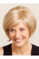 Gorgeous Blonde Straight Chin Length Wigs For Cancer