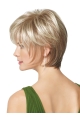 Synthetic Blonde Straight Refined Short Wigs