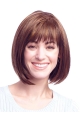 Exquisite Monofilament Straight Chin Length Wigs