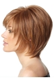 Pleasing Auburn Straight Chin Length Wigs For Cancer