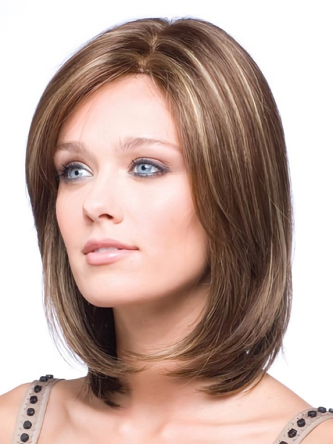 Impressive Lace Front Straight Chin Length Petite Wigs