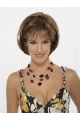 Ideal Brown Straight Chin Length Bob Wigs