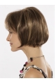 Ideal Brown Straight Chin Length Bob Wigs