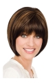 Flexibility Monofilament Straight Chin Length Lace Wigs