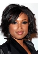 Nice Black Lace Front Chin Length Jennifer Hudson Wigs