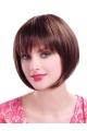 Sassy Auburn Straight Chin Length Bob Wigs