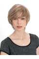 Monofilament Straight Remy Human Hair Soft Medium Wigs