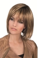 Stylish Lace Front Straight Chin Length Bob Wigs