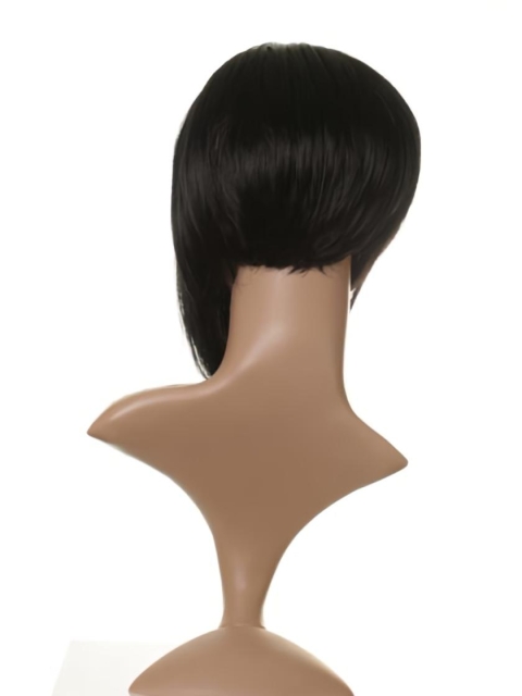 Graceful Monofilament Straight Chin Length Lace Wigs