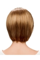 Sleek Blonde Monofilament Chin Length Petite Wigs