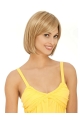 Glamorous Blonde Lace Front Chin Length Remy Human Lace Wigs