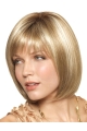 Blonde Nice Monofilament Synthetic Medium Wigs