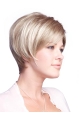 Gentle Brown Straight Chin Length Glueless Lace Front Wigs