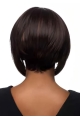 Trendy Black Straight Chin Length African American Wigs