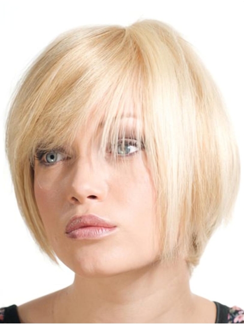 Cosy Blonde Monofilament Chin Length Wigs