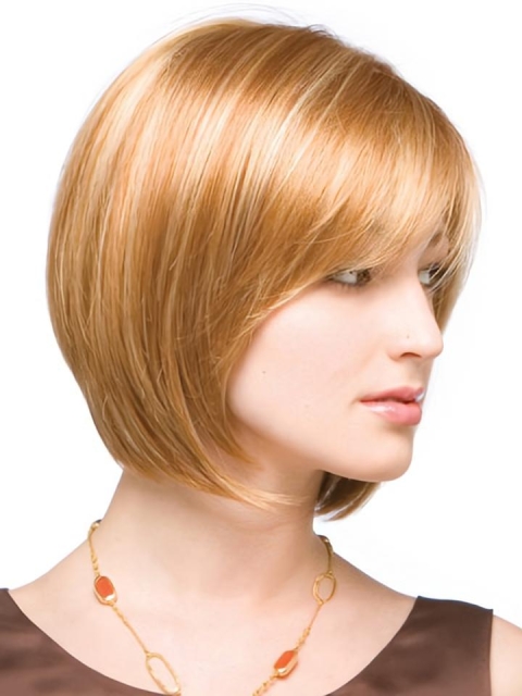 Auburn Popular Lace Front Synthetic Medium Wigs