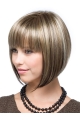 Great Brown Straight Chin Length Wigs For Cancer