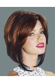 Tempting Brown Straight Chin Length Synthetic Wigs