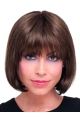 No-fuss Auburn Straight Chin Length Lace Wigs