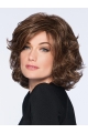 Brown Classic Women'S Curly Synthetic Wigs