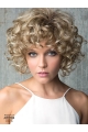 Curly Lace Front Blonde Classic Synthetic Lace Front Wigs