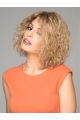 Designed Blonde 10" Curly Without Bangs Synthetic Wigs