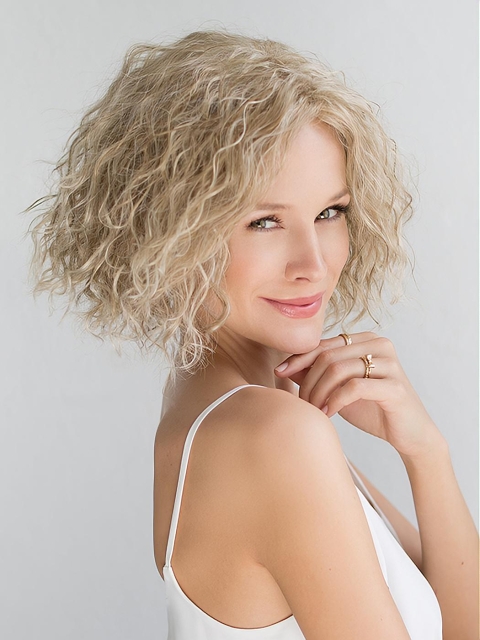 Fashionable 10" Curly Without Bangs Synthetic Wigs