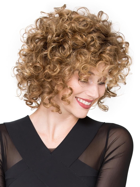 10" Curly Incredible Synthetic Lace Front Wigs