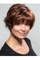 Durable Monofilament Curly Chin Length Celebrity Wigs