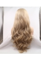 Blonde Long Wavy  Sunkissed Synthetic Lace Front Wigs