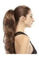 Trendy Brown Wavy Long Clip in Hairpieces