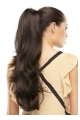 Stylish Brown Wavy Long Clip in Hairpieces