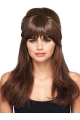 No-fuss Brown Straight Short Clip in Hairpieces