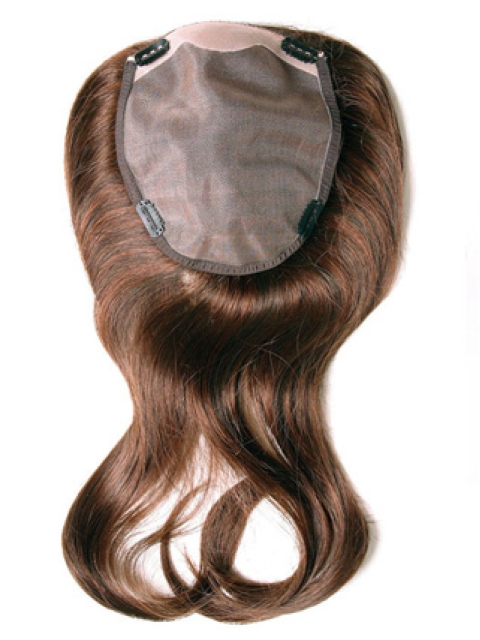 No-fuss Brown Straight Long Hair Falls & Half Hairpieces