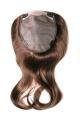 No-fuss Brown Straight Long Hair Falls & Half Hairpieces