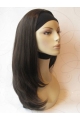 Fashion Brown Wavy Long Synthetic Hair Wigs & Half Wigs