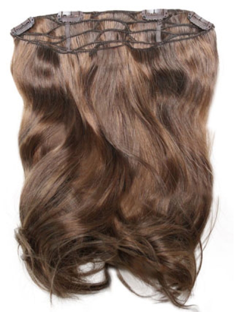 Auburn Wavy Long Hair Falls & Half