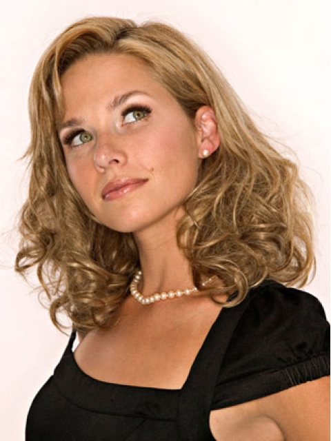 Modern Blonde Wavy Shoulder Length Hair Falls & Half Hairpieces