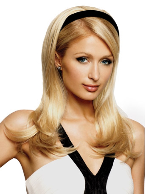 Fabulous Blonde Straight Long Human Hair Wigs & Half Wigs